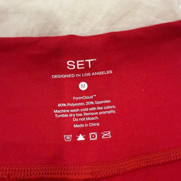 Set Active Red Set M/L - Picture 4 of 5